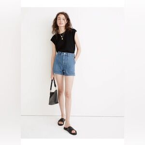 Madewell High Rise Denim Shorts; The Perfect Vintage Fatigue Jean Short